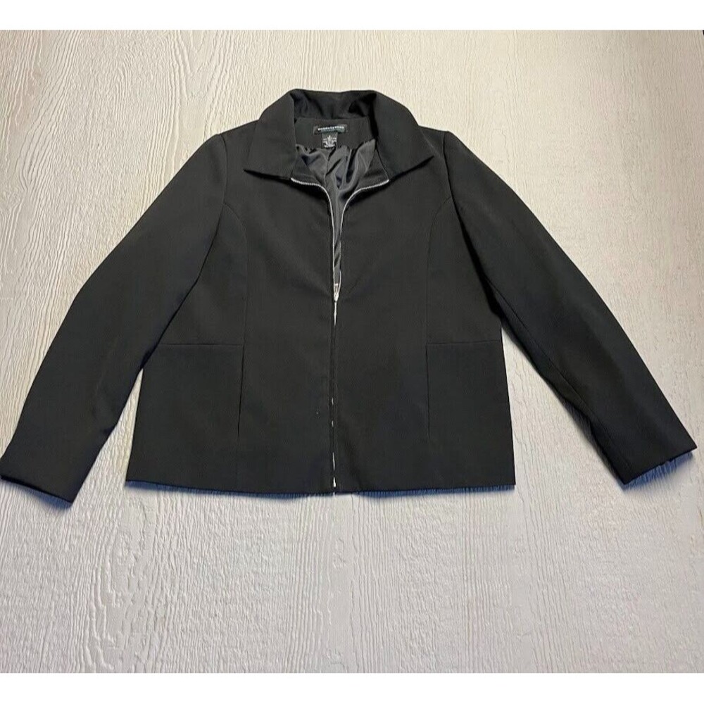 GoodClothes Collection Black Blazer Jacket Women's Size 8 Business Career